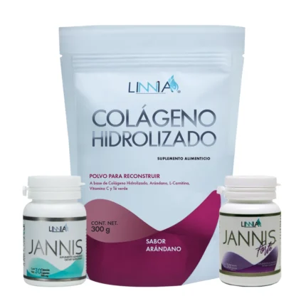 Colageno Arandano + jannis + forte