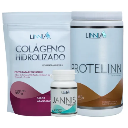 protelinn + colageno arandano + jannis